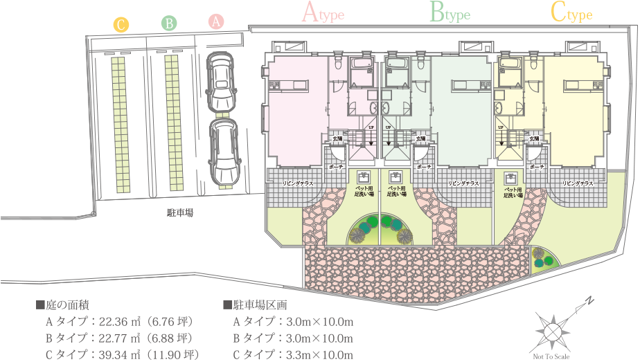 敷地配置図